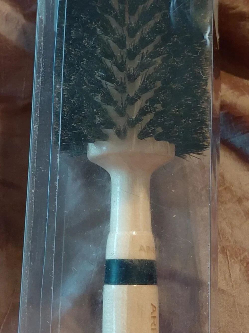 NIDB Arrojo Large Boar Bristle Round Hair Brush (AP B7)